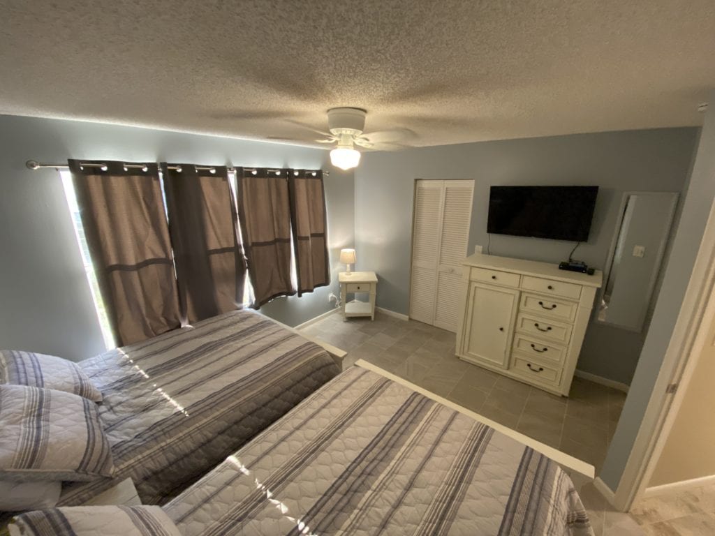 Second view of guest bedroom at Bahia 155 condo, Isla del Sol FL