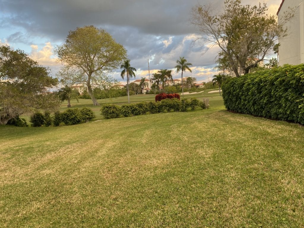 Beautifully maintained grounds at Vista Verde East, Isla del Sol Florida