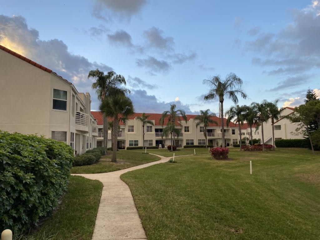 Lush community grounds at Vista Verde East, Bahia 155 vacation rental